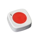 ELKRON - Pulsante antirapina con ripristino automatico, tasto singolo, colore bianco PA01-C.