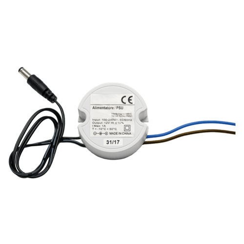 ELKRON - Alimentatore PS/TC-1A IP66 12V 1A per telecamera.