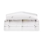 ELKRON - Staffa bianca a 90 gradi per rilevatori da esterno protetto DT18/DT610 SP90.