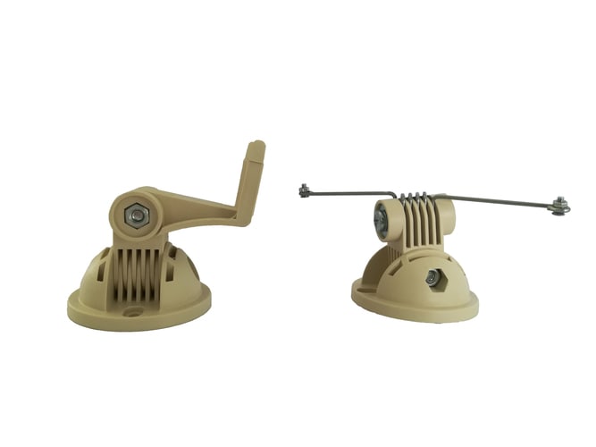 ELKRON - Coppia di snodi per rivelatore lineare ES50, linea C400 SSM coppia di snodi.