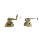 ELKRON - Coppia di snodi per rivelatore lineare ES50, linea C400 SSM coppia di snodi.