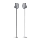 ELKRON - Palo da interrare zincato SP130/MWA per barriere, altezza 130 cm, diametro 40 mm.