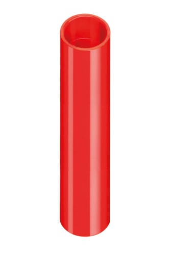 ELKRON - Tubo in ABS rosso da 3 m, linea Aspirazione AAP25R.