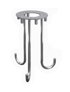 GOCCIA - PIASTRA INOX CON TIRAFONDI 5519