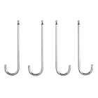 GOCCIA - 4 TIRAFONDI ACCIAIO DI ANCORAGGIO