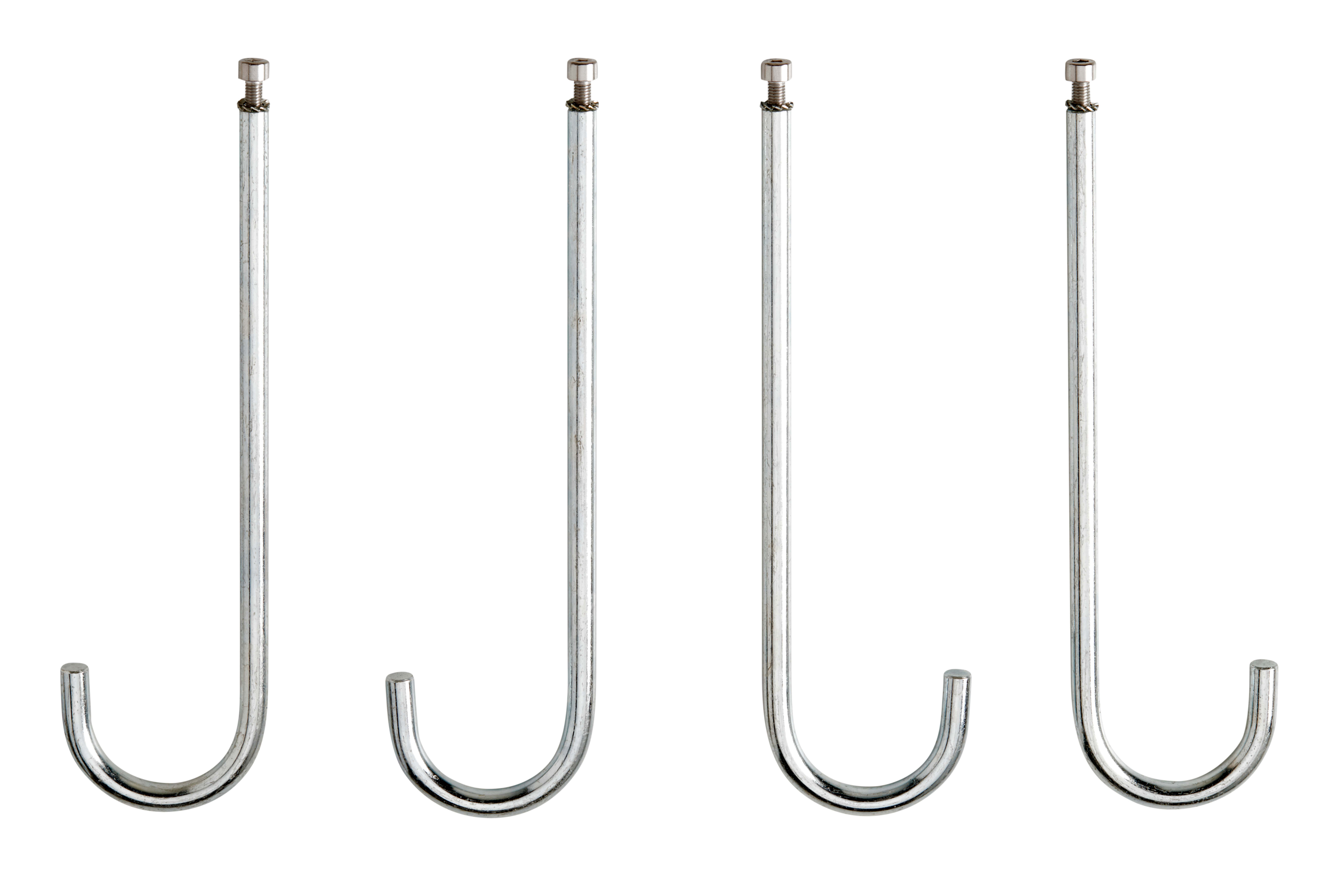 GOCCIA - 4 TIRAFONDI ACCIAIO DI ANCORAGGIO 5529