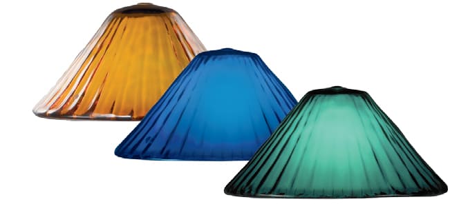 GOCCIA - I-DEA PARALUCE IN VETRO BLU ZIRCONE