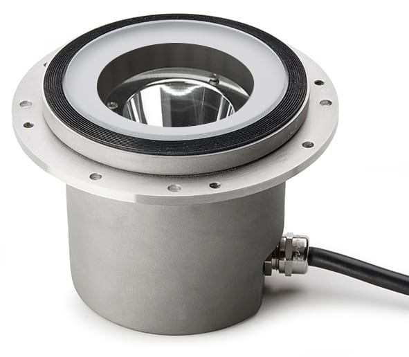 GOCCIA - PASSUM D.180 INOX 6,5W LED 90° 3000K