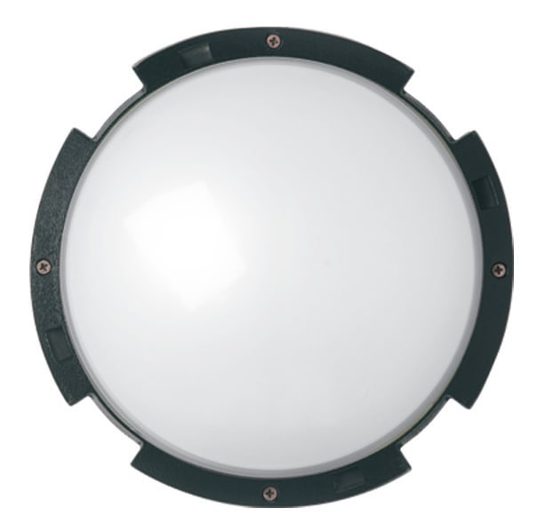 GOCCIA - JACK TONDA ANTIVANDALO 75W E27 NERO 2291NE