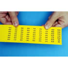 GRAFOPLAST - Striscia Modulare Non Adesiva in PVC 430x15 mm Bianco - confezione da 40 pezzi