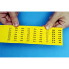 GRAFOPLAST - Striscia Modulare Non Adesiva in PVC 430x15 mm Bianco - confezione da 40 pezzi