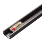 GRAFOPLAST - Binario grigio Lunghezza 500 mm - confezione da 20 pezzi. Applicabile mediante viti , destinato ad accogliere le targhette identificative