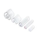 GRAFOPLAST - Tubetto Soft Trasparente Serie 200 Lunghezza 500 mm diametro da 10 fino a 14 mm - confezione da 40 barre. Tubetto trasparente Soft Serie 200 che grazie al profilo piè elastico copre con poche referenze una vasta gamma di cavi