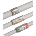 GRAFOPLAST - Tubetto Doppia Cava Lunghezza 10 mm diametro da 10 a 12 mm - 100 pezzi. Ideale per siglature molto dettagliate