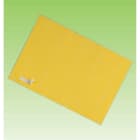 GRAFOPLAST - Etichetta in vinile Giallo 6x15 mm confezione da 5700 pezzi. Etichette pretagliate adesive in vinile da stampare con il plotter