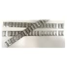 GRAFOPLAST - Strip in Acciaio Inox TARGA 6 x 9.8 x 0.3 mm Senza Stampa - 10 strips (200 caratteri)