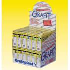 GRAFOPLAST - Guaina Termorestringente 2:1 diametro 9.5 Nero - Dispenser da 6 mt. Materiale poliolefina irradiata professionale è indicato per gli impieghi piè diversi