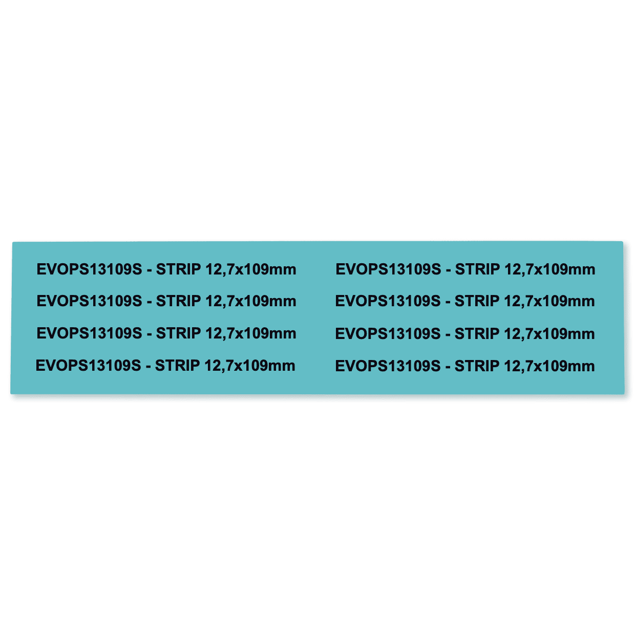 GRAFOPLAST - Striscia per PLC Siemens Verde in PVC 12,7x31 mm confezione da 264 pezzi