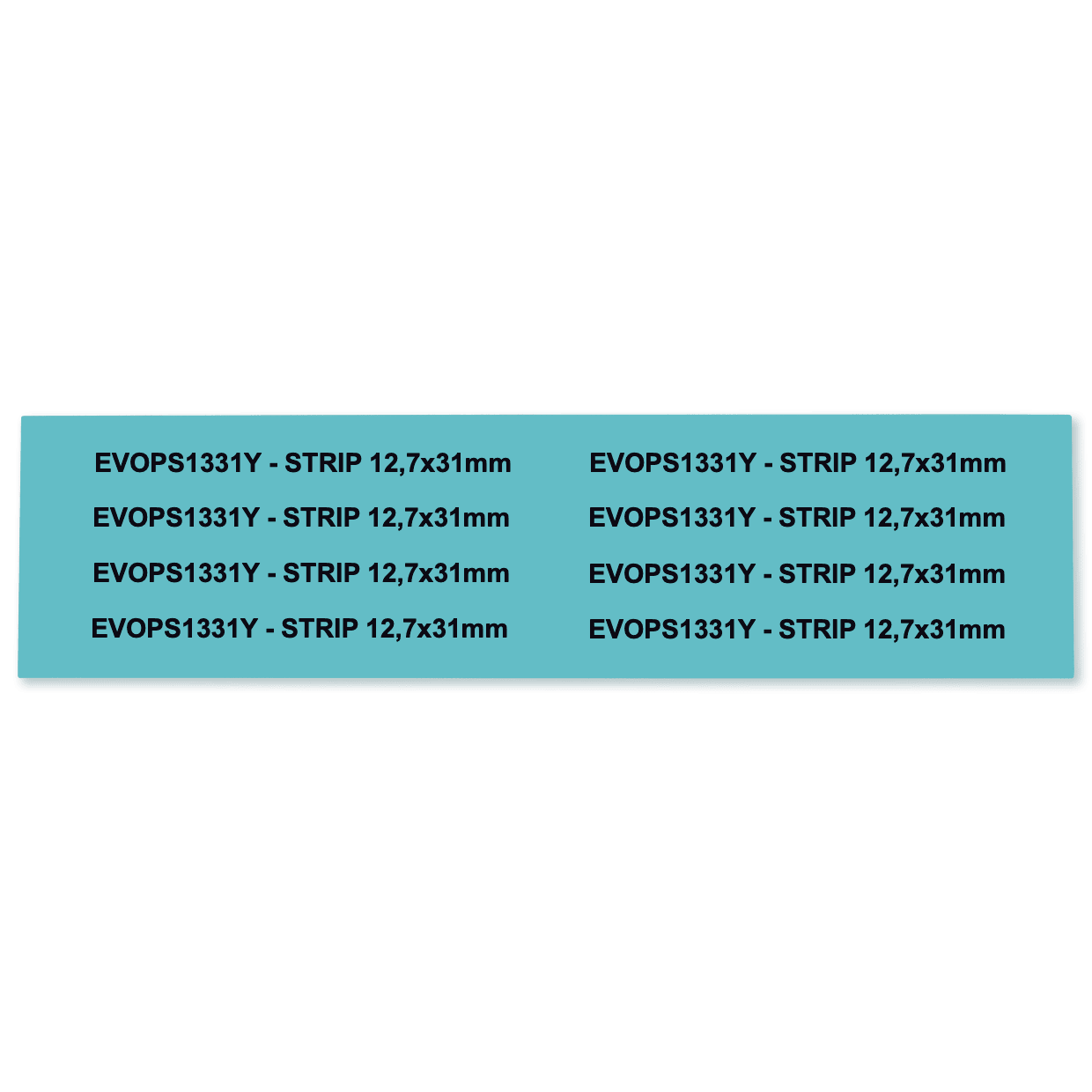 GRAFOPLAST - Striscia per PLC Siemens Giallo in PVC 12,7x31 mm confezione da 264 pezzi. La striscia nelle diverse dimensioni permette la siglatura di diversi PLC e si sostituisce facilmente aquella esistente.