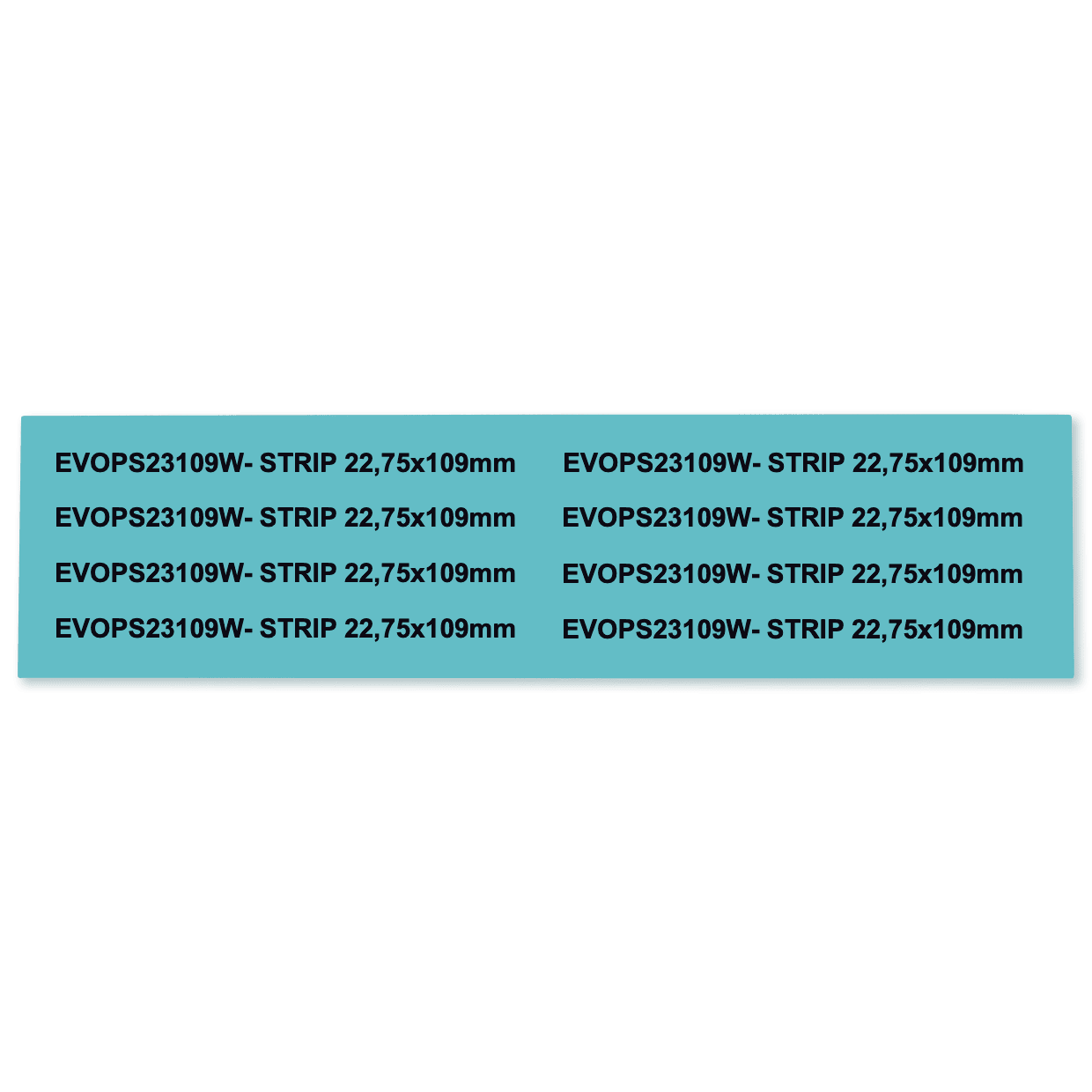 GRAFOPLAST - Striscia per PLC Siemens Bianco in PVC 22.75x109 mm - 44 pezzi. La striscia nelle diverse dimensioni permette la siglatura di diversi PLC e si sostituisce facilmente a quella esistente.