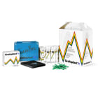 GRAFOPLAST - Starter Kit con stecche tipo Medio 2,3 mm, tubetti serie 200 lunghezza 15 mm, 2 linguette di metallo , 1 unicino, 1 cartelliera, 1valigetta