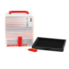 GRAFOPLAST - Micro Kit con 1 linguetta, 1 cartelliera, 1 valigetta