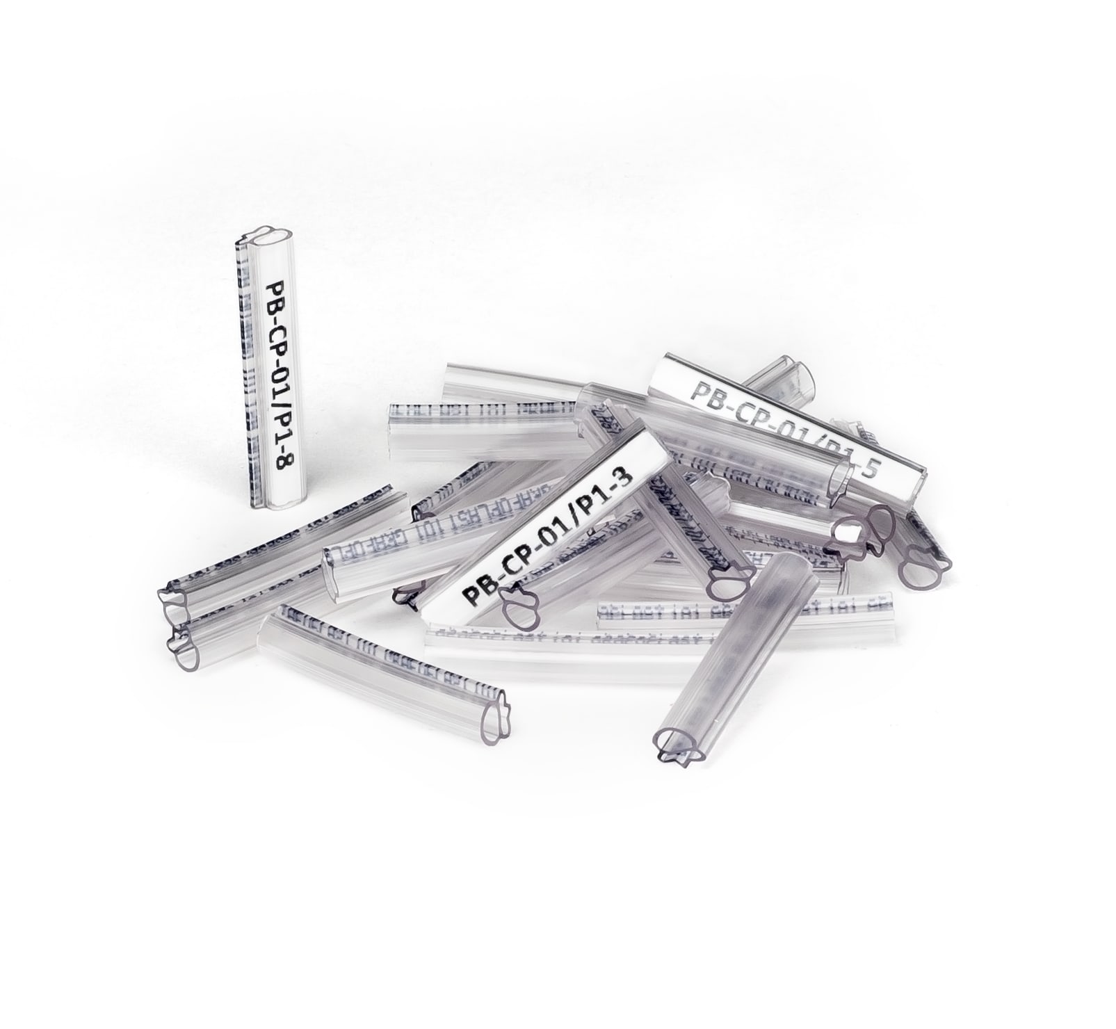 GRAFOPLAST - Tubetto Trasparente Lunghezza 30 mm diametro da 1 fino a 2 mm confezione da 500 pezzi. Tubetto Trasparente Serie 100, apprezzato per la sua rigidità e precisione di innesto