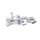 GRAFOPLAST - Tubetto Trasparente Lunghezza 10 mm diametro da 2 fino a 4 mm confezione da 1000 pezzi. Tubetto Trasparente Serie 100, apprezzato per la sua rigidità e precisione di innesto