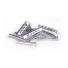 GRAFOPLAST - Tubetto Trasparente Lunghezza 30 mm diametro da 3 fino a 4 mm confezione da 500 pezzi. Tubetto Trasparente Serie 100, apprezzato per la sua rigidità e precisione di innesto 103/30