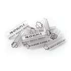 GRAFOPLAST - Tubetto Halogen Free trasparente Lunghezza 30 mm diametro da 4 fino a 5 mm - 500 pezzi. Tubetto Trasparente Serie 100, apprezzato per la sua rigidità e precisione di innesto