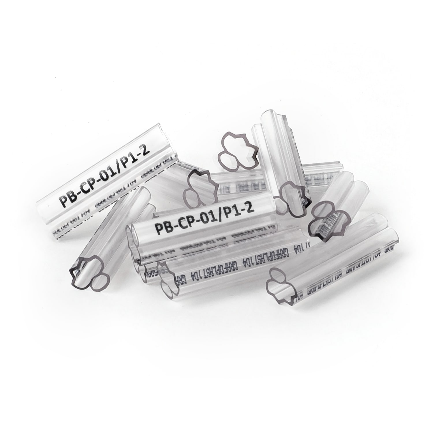 GRAFOPLAST - Tubetto Trasparente Lunghezza 30 mm diametro da 4 fino a 5 mm - 500 pezzi. Tubetto Trasparente Serie 100, apprezzato per la sua rigidità e precisione di innesto 104/30