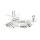 GRAFOPLAST - Tubetto Halogen Free trasparente Lunghezza 23 mm diametro da 6 fino a 7 mm - 200 pezzi. Tubetto Trasparente Serie 100, apprezzato per la sua rigidità e precisione di innesto