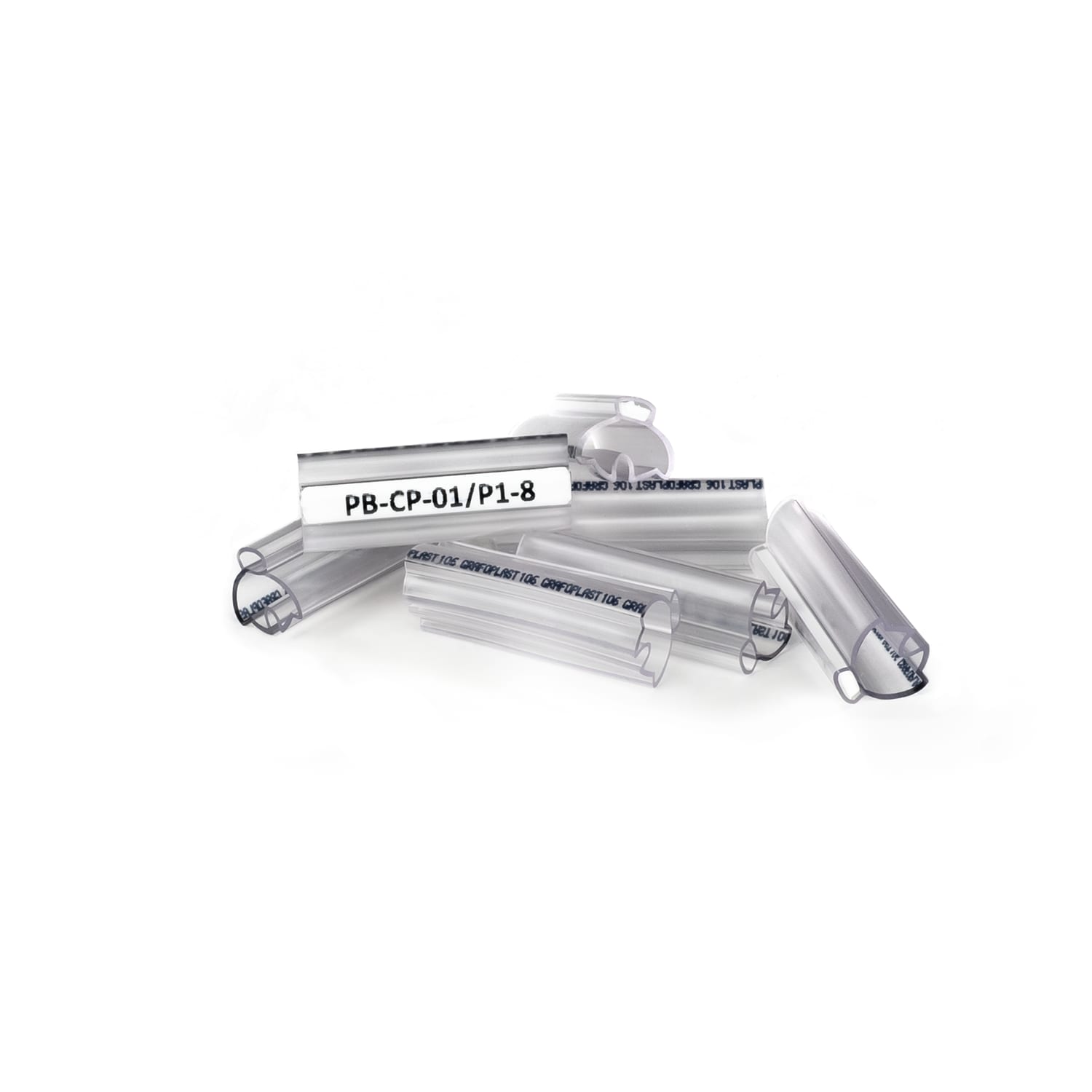 GRAFOPLAST - Tubetto Trasparente Lunghezza 30 mm diametro da 6 fino a 7 mm - 200 pezzi. Tubetto Trasparente Serie 100, apprezzato per la sua rigidità e precisione di innesto