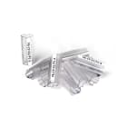 GRAFOPLAST - Tubetto Halogen Free trasparente Lunghezza 30 mm diametro da 7 fino a 8 mm - 200 pezzi. Tubetto Trasparente Serie 100, apprezzato per la sua rigidità e precisione di innesto