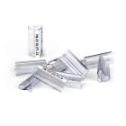 GRAFOPLAST - Tubetto Trasparente Lunghezza 30 mm diametro da 10 fino a 12 mm - 200 pezzi. Tubetto Trasparente Serie 100, apprezzato per la sua rigidità e precisione di innesto
