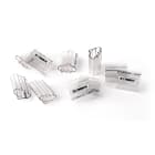 GRAFOPLAST - Tubetto Halogen Free Trasparente Lunghezza 23 mm diametro da 14 fino a 16 mm - 200 pezzi. Tubetto Trasparente Serie 100, apprezzato per la sua rigidità e precisione di innesto