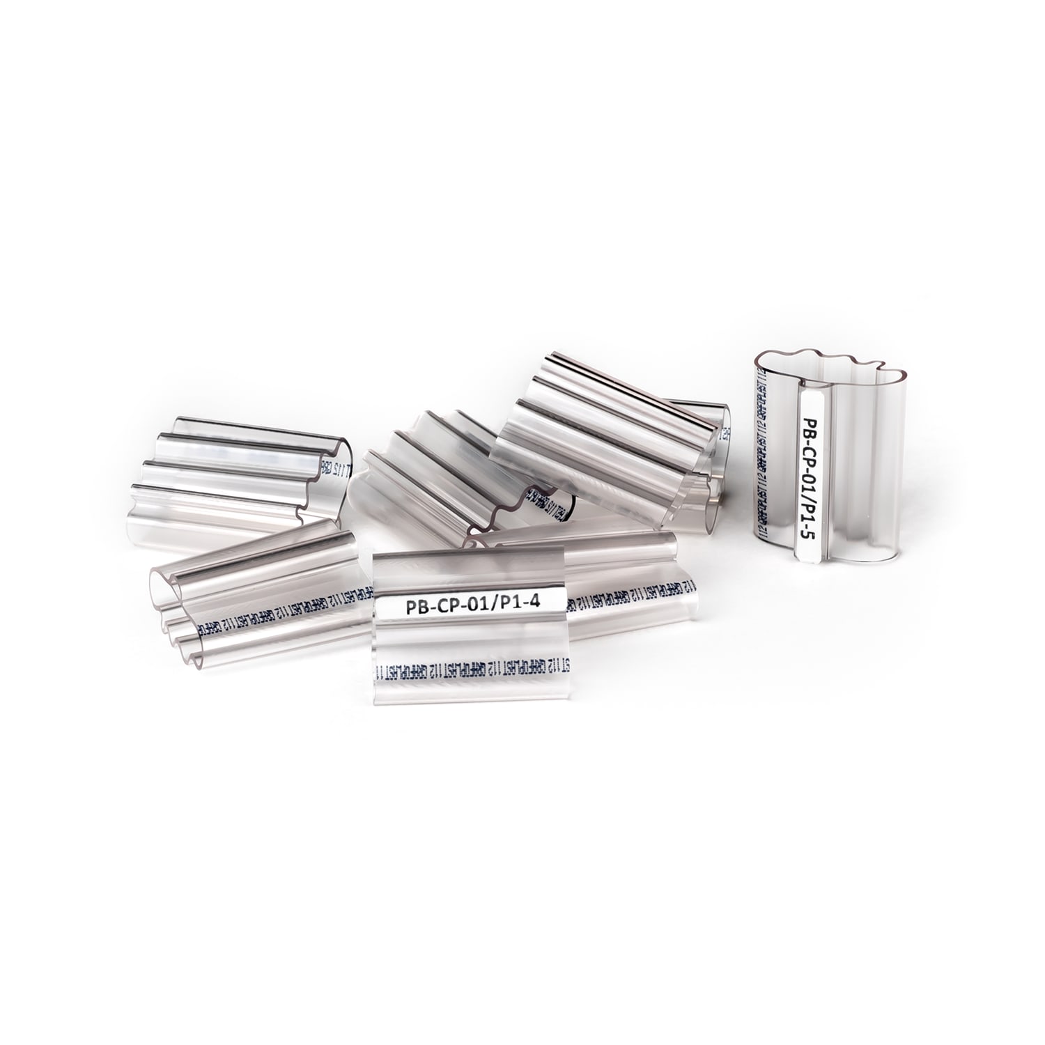 GRAFOPLAST - Tubetto Halogen Free Trasparente Lunghezza 30 mm diametro da 16 fino a 18 mm - 100 pezzi. Tubetto Trasparente Serie 100, apprezzato per la sua rigidità e precisione di innesto