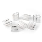 GRAFOPLAST - Tubetto Trasparente Lunghezza 23 mm diametro da 18 fino a 20 mm - 100 pezzi. Tubetto Trasparente Serie 100, apprezzato per la sua rigidità e precisione di innesto