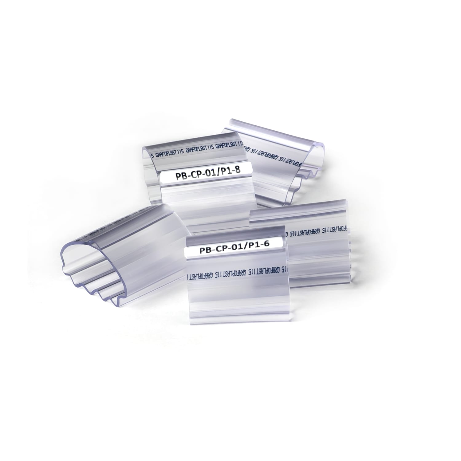 GRAFOPLAST - Tubetto Halogen Free Trasparente Lunghezza 30 mm diametro da 22 fino a 25 mm - 50 pezzi. Tubetto Trasparente Serie 100, apprezzato per la sua rigidità e precisione di innesto