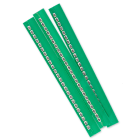GRAFOPLAST - Stecche Medie 2,3 mm numero "6" Stampa Nera su Fondo Bianco - 50 stecche. La stecca è composta da 24 elementi identici premarcati ( numeri, lettere, simboli). Confezione da 50 stecche, totale 1200 elementi