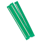 GRAFOPLAST - Stecche Medie 2,3 mm simbolo '':'' Stampa Nera su Fondo Bianco - 50 stecche