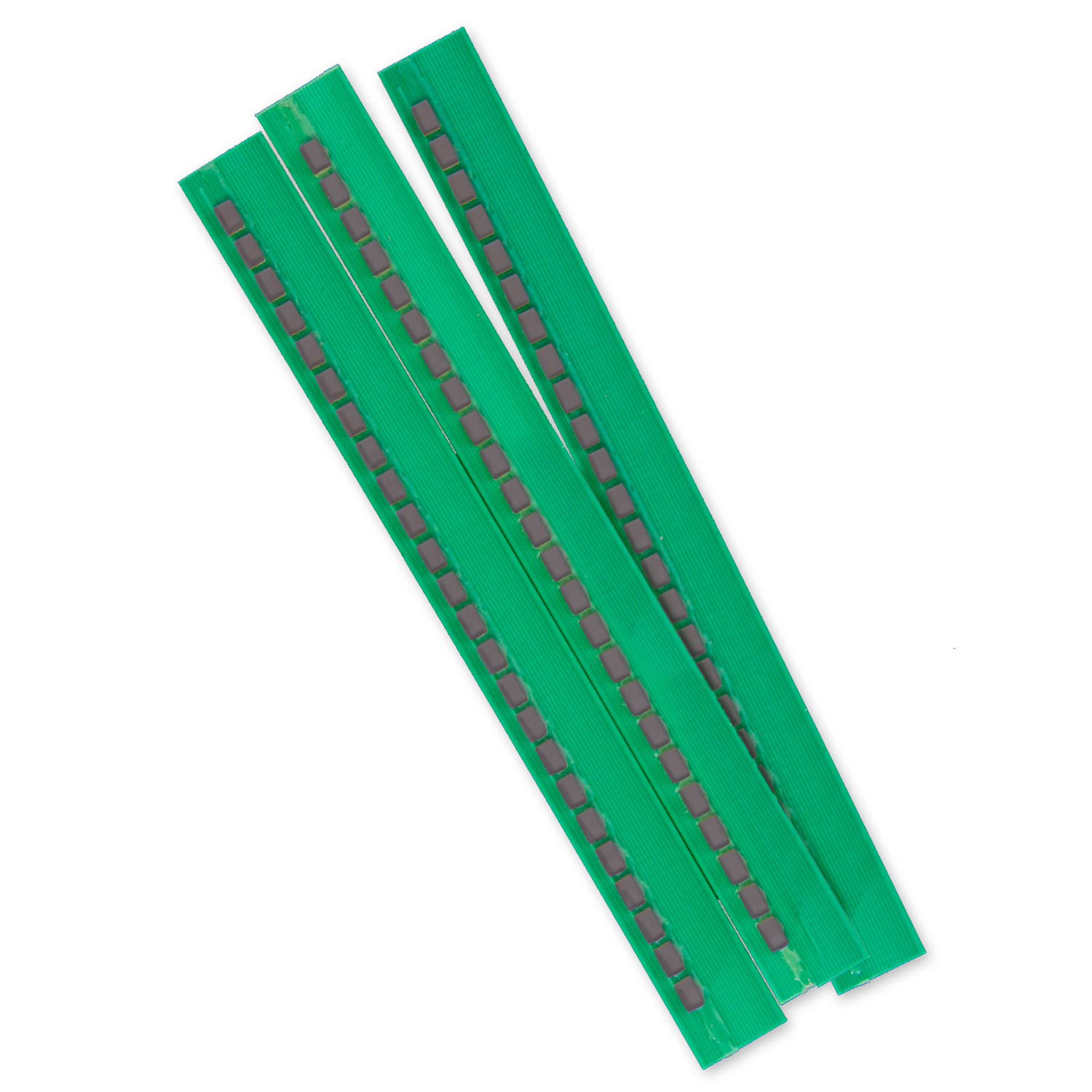 GRAFOPLAST - Stecche Medie 2,3 mm Senza Stampa Fondo Grigio - 50 stecche. Confezione da 50 stecche, totale 1200 elementi