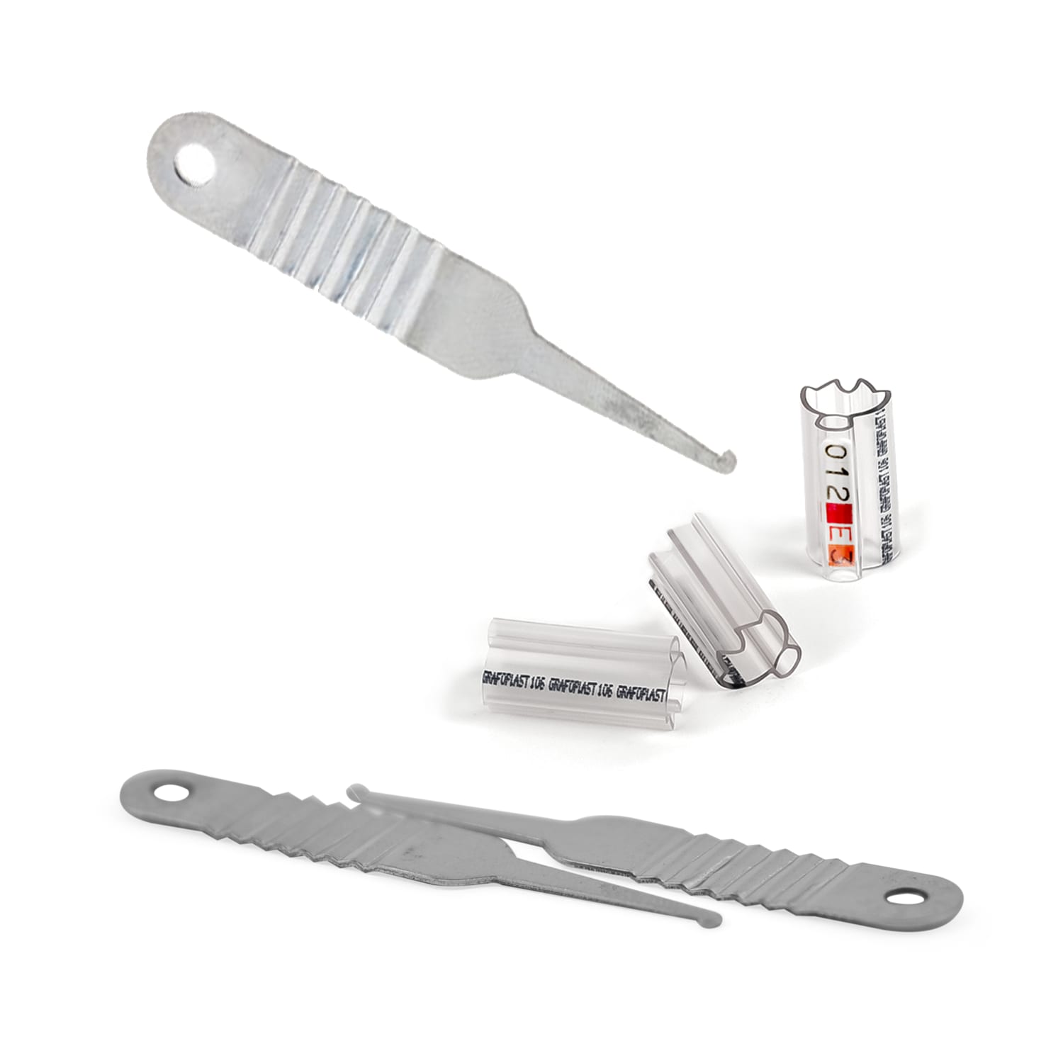 GRAFOPLAST - Uncino per rimuovere gli elementi premarcati della serie 117