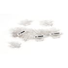 GRAFOPLAST - Tubetto fascettabile a cava singola Lunghezza 23 mm - confezione da 200 pezzi. Tubetto fascettabile permette di siglare guaine e fasci di cavi