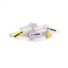 GRAFOPLAST - Tubetto Soft Halogen Free Trasparente Lunghezza 18 mm diametro da 1.5 fino a 2.5 mm - 1000 pezzi. Tubetto trasparente Soft Serie 200 che grazie al profilo piè elastico copre conpoche referenze una vasta gamma di cavi