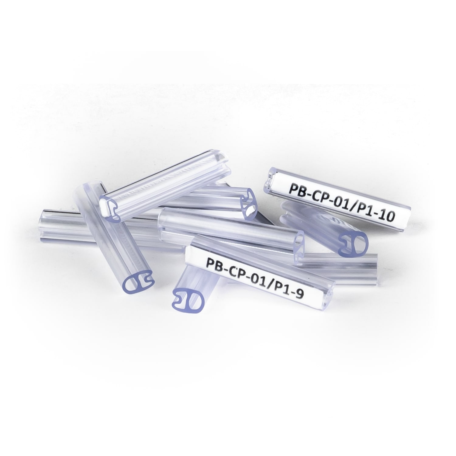 GRAFOPLAST - Tubetto Soft Halogen Free Trasparente Lunghezza 30 mm diametro da 1.5 fino a 2.5 mm - 500 pezzi. Tubetto trasparente Soft Serie 200 che grazie al profilo piè elastico copre con poche referenze una vasta gamma di cavi