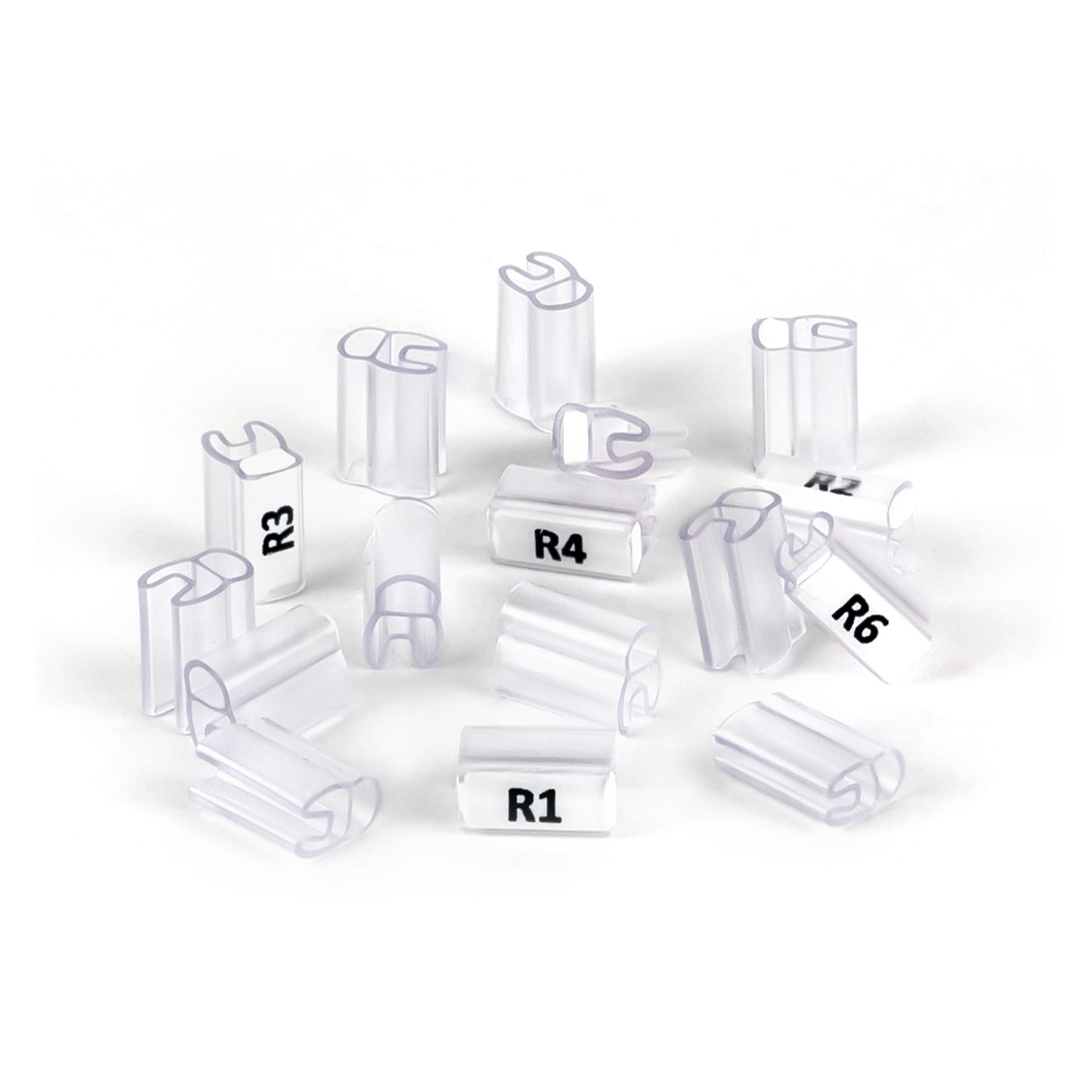 GRAFOPLAST - Tubetto Soft Halogen Free Trasparente Lunghezza 10 mm diametro da 2 fino a 4 mm - 1000 pezzi. Tubetto trasparente Soft Serie 200 che grazie al profilo piè elastico copre con pochereferenze una vasta gamma di cavi