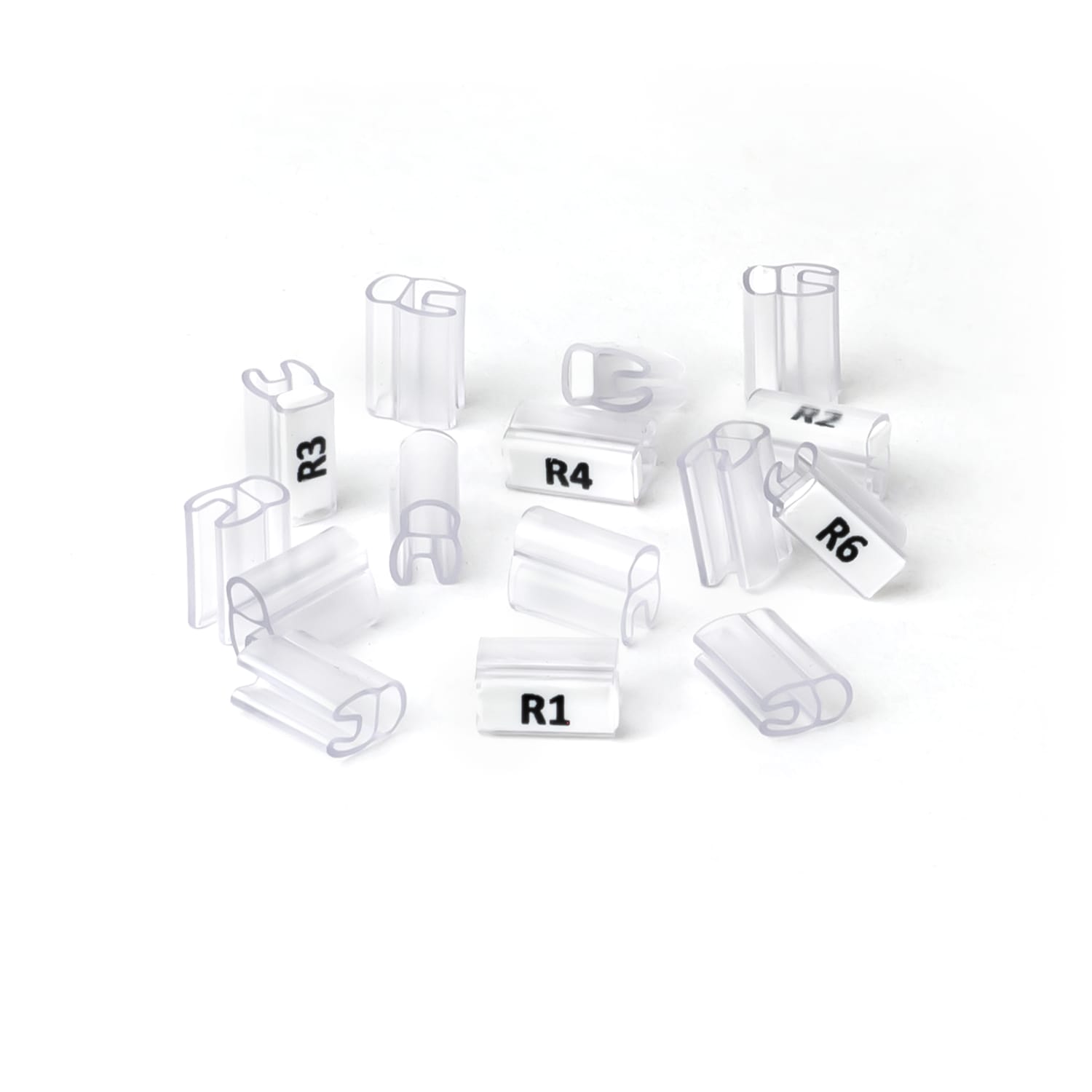 GRAFOPLAST - Tubetto Soft Trasparente Serie 200 Lunghezza 10 mm diametro da 2 a 4 mm - 1000 pezzi