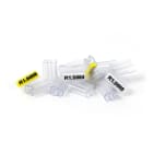 GRAFOPLAST - Tubetto Soft Trasparente Lunghezza 12 mm diametro da 2 fino a 4 mm - confezione master carton da 3000 pezzi. Tubetto trasparente Soft Serie 200 che grazie al profilo piè elasticocopre con poche referenze una vasta gamma di cavi