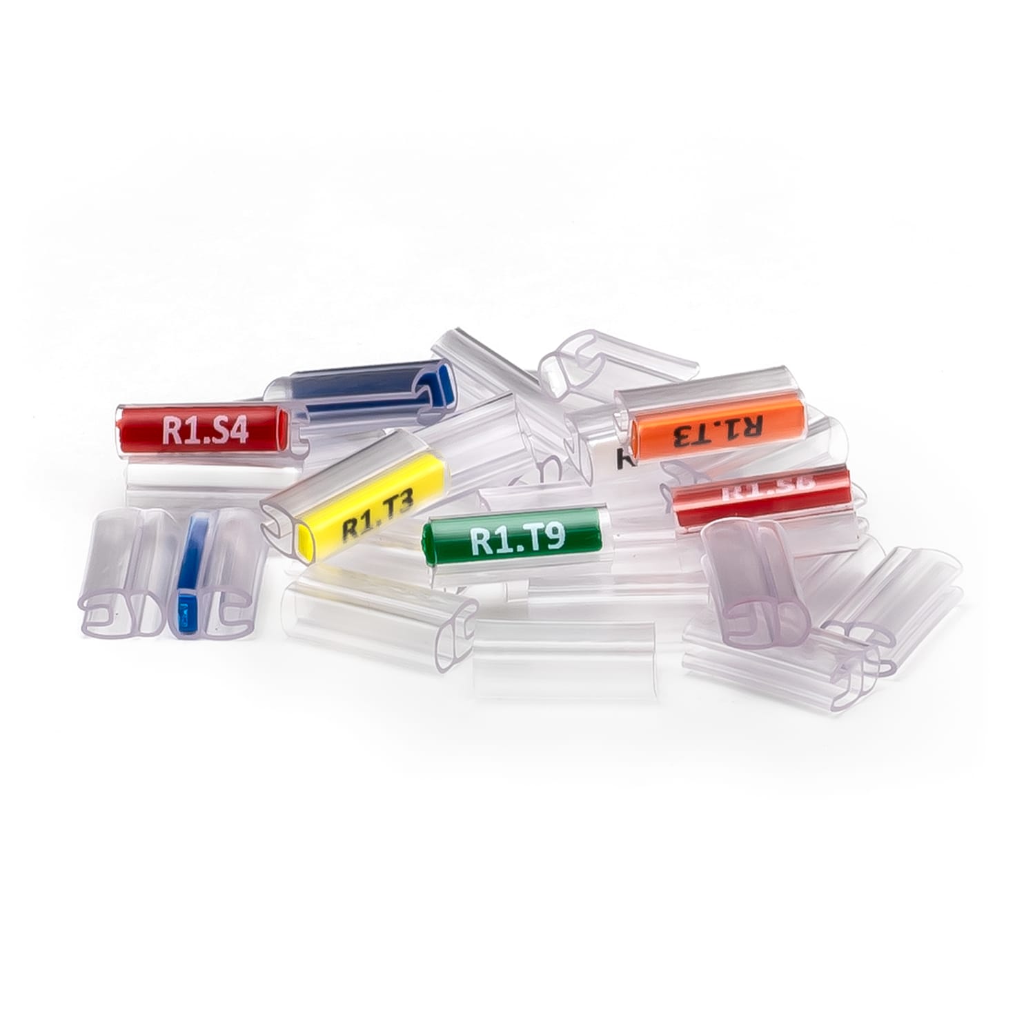 GRAFOPLAST - Tubetto Soft Trasparente Serie 200 Lunghezza 15 mm diametro da 2 fino a 4 mm confezione da 1000 pezzi. Tubetto trasparente Soft Serie 200 che grazie al profilo piè elastico coprecon poche referenze una vasta gamma di cavi